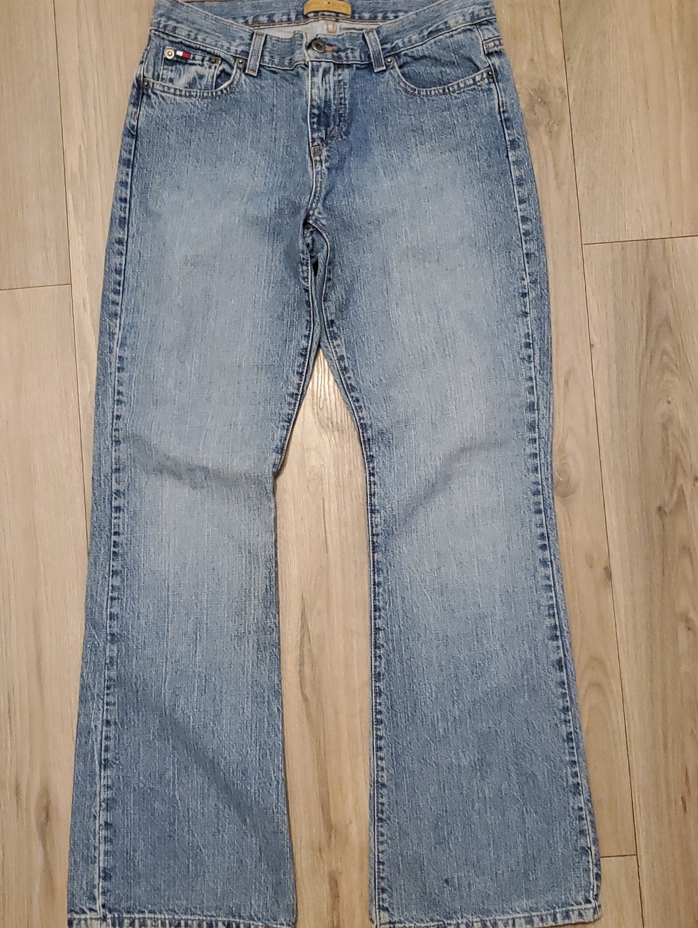 Tommy Hilfiger Light Blue Wide Leg Jeans